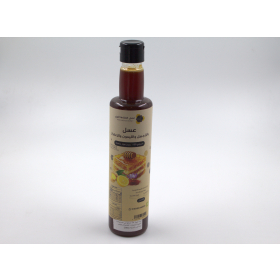 عصير عسل بالزنجبيل والليمون والزعفران  عصير عسل بالزنجبيل والليمون والزعفران